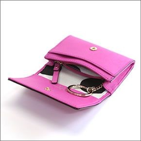 ケイトスペード Cedar Street Darla  キーリング付 マルチケース（小銭・定期・カード入れ付） サフィアーノレザー  ≪2014AW≫ PWRU3897 670 Vivid Snapdragon