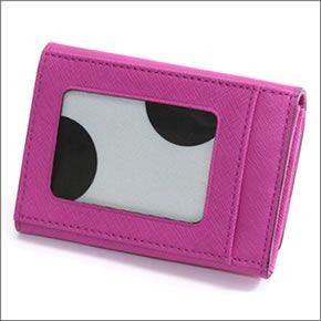 ケイトスペード Cedar Street Darla  キーリング付 マルチケース（小銭・定期・カード入れ付） サフィアーノレザー  ≪2014AW≫ PWRU3897 670 Vivid Snapdragon