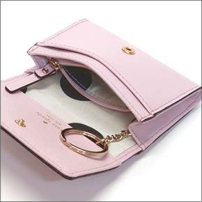 ケイトスペード Cedar Street Darla  キーリング付 マルチケース（小銭・定期・カード入れ付） サフィアーノレザー  ≪2014AW≫ PWRU3897 685 Rosy Dawn