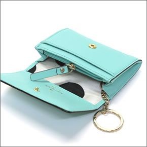 ケイトスペード CEDAR STREET Darla  キーリング付 マルチケース（小銭・定期・カード入れ付） サフィアーノレザー ≪2015SS≫ PWRU3897 141 Fresh Air