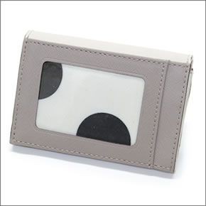 ケイトスペード CEDAR STREET Darla  バイカラー キーリング付 マルチケース（小銭・定期・カード入れ付） サフィアーノレザー ≪2015SS≫ PWRU3897 154 Pebble/Warm Putty