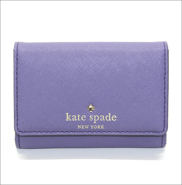 ケイトスペード CEDAR STREET Darla  キーリング付 マルチケース（小銭・定期・カード入れ付） サフィアーノレザー ≪2015SS≫ PWRU3897 594 Mountbatten