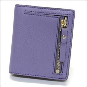 ケイトスペード CEDAR STREET Small Stacy 二つ折りミニ財布 （札・小銭・定期・カード入れ付） サフィアーノレザー ≪2015SS≫ PWRU3906 594 Mountbatten