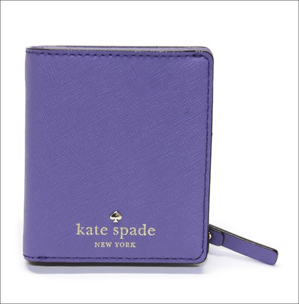 ケイトスペード CEDAR STREET Small Stacy 二つ折りミニ財布 （札・小銭・定期・カード入れ付） サフィアーノレザー ≪2015SS≫ PWRU3906 594 Mountbatten