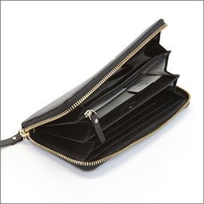 ケイトスペード CEDAR STREET Lacey PWRU3898 001 Black ラウンドファスナー長財布 サフィアーノレザー ≪2015SS≫