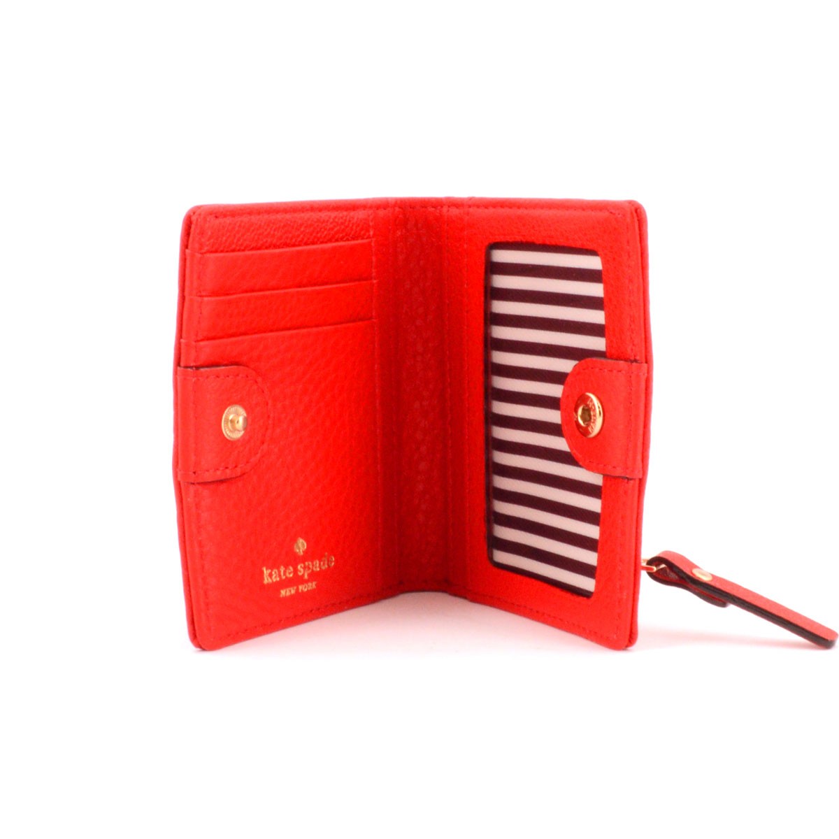 ケイトスペード Kate Spade PWRU3310 635 Cobble Hill Small Stacy 二つ折りミニ財布 札・小銭・定期・カード入れ付