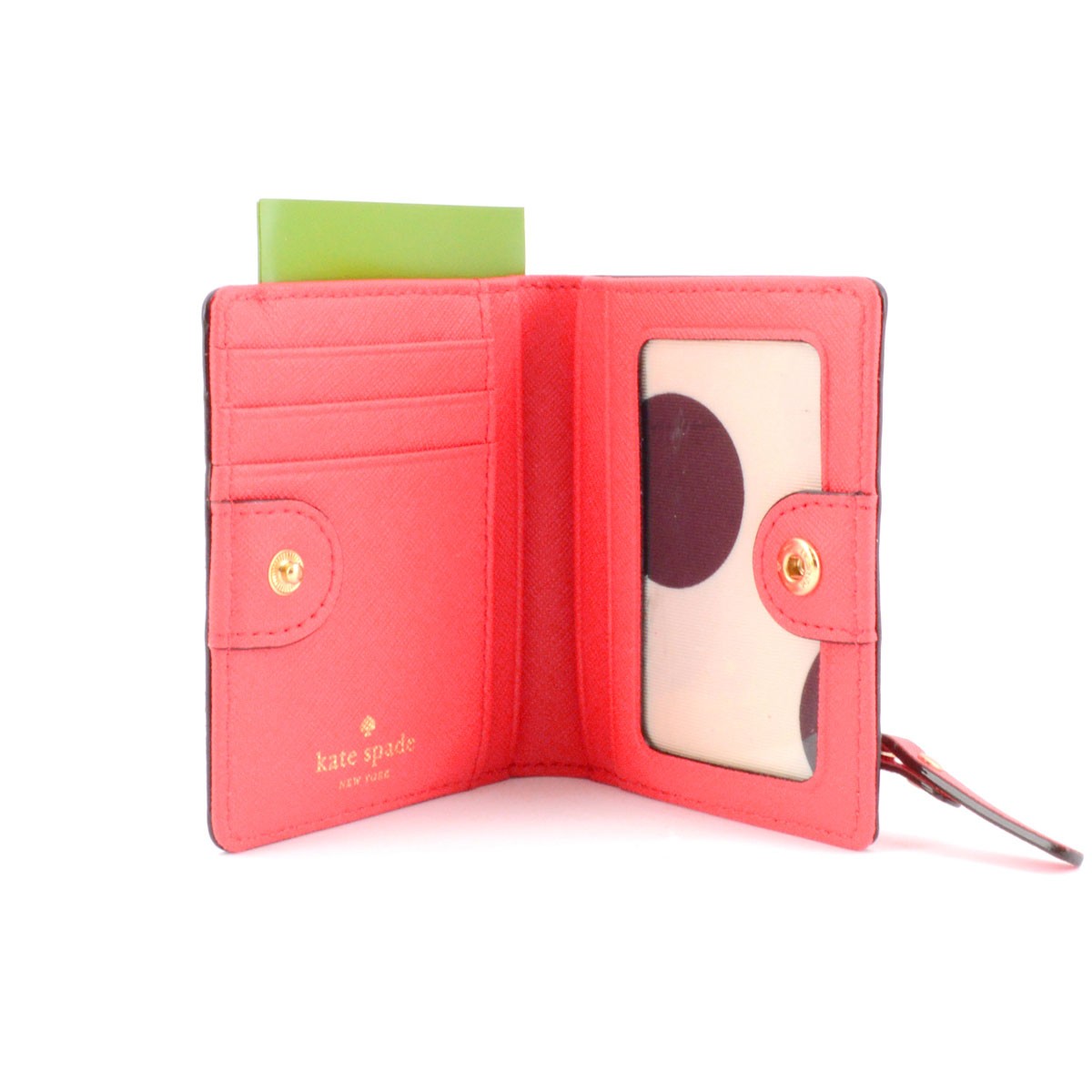 ケイトスペード Kate Spade PWRU3906 615 Cedar Street Small Stacy 二つ折りミニ財布 札・小銭・定期・カード入れ付