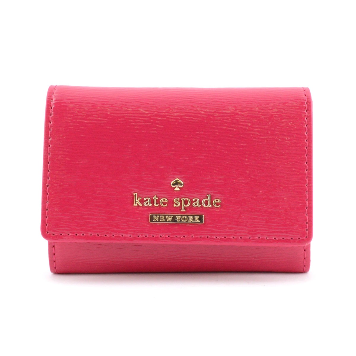 ケイトスペード Kate Spade PWRU4044 694 Cedar Street Patent Darla キーリング付 マルチケース 小銭・定期・カード入れ付