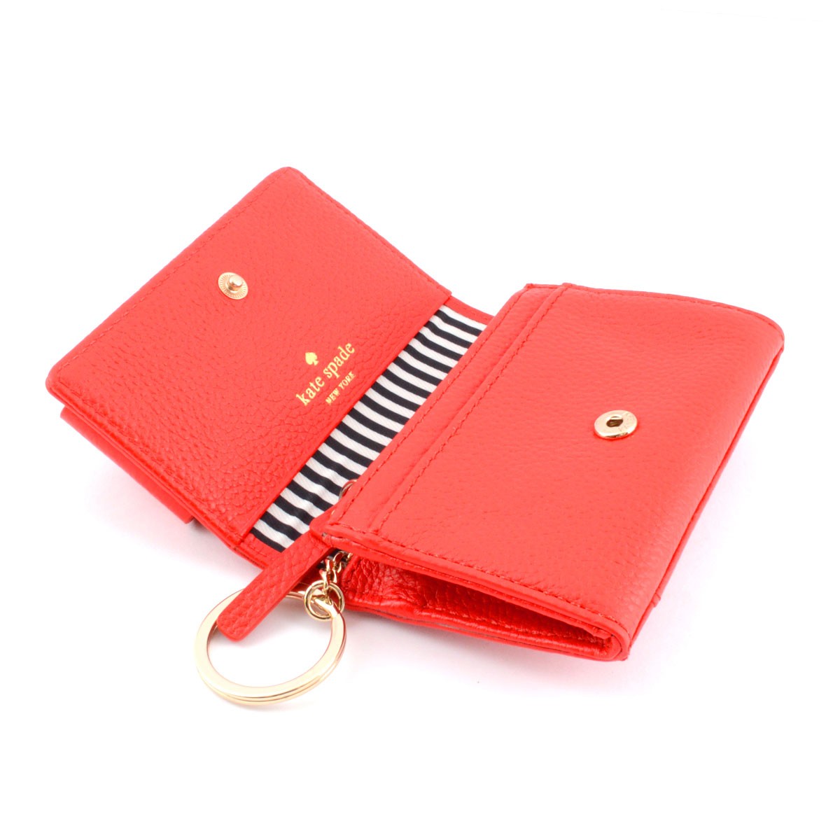 ケイトスペード Kate Spade PWRU4381 635 Julia Street Darla キーリング付 マルチケース 小銭・定期・カード入れ付