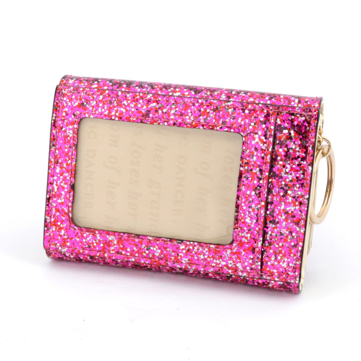 ケイトスペード Kate Spade PWRU4534 645 Glitter Bug Darla キーリング付 マルチケース 小銭・定期・カード入れ付