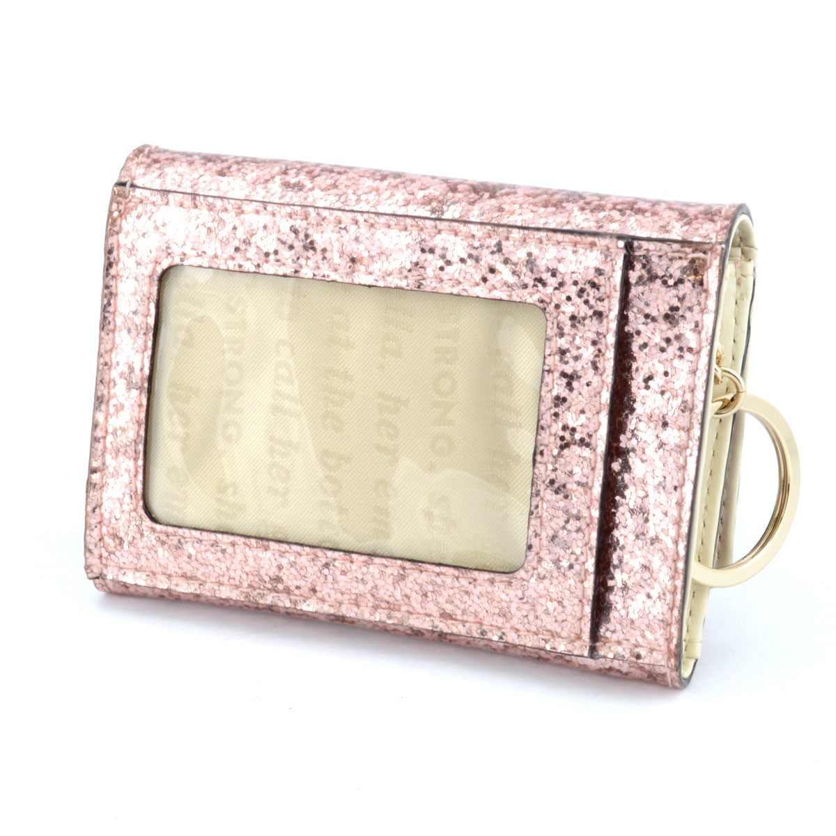 ケイトスペード Kate Spade PWRU4534 686 Glitter Bug Darla キーリング付 マルチケース 小銭・定期・カード入れ付