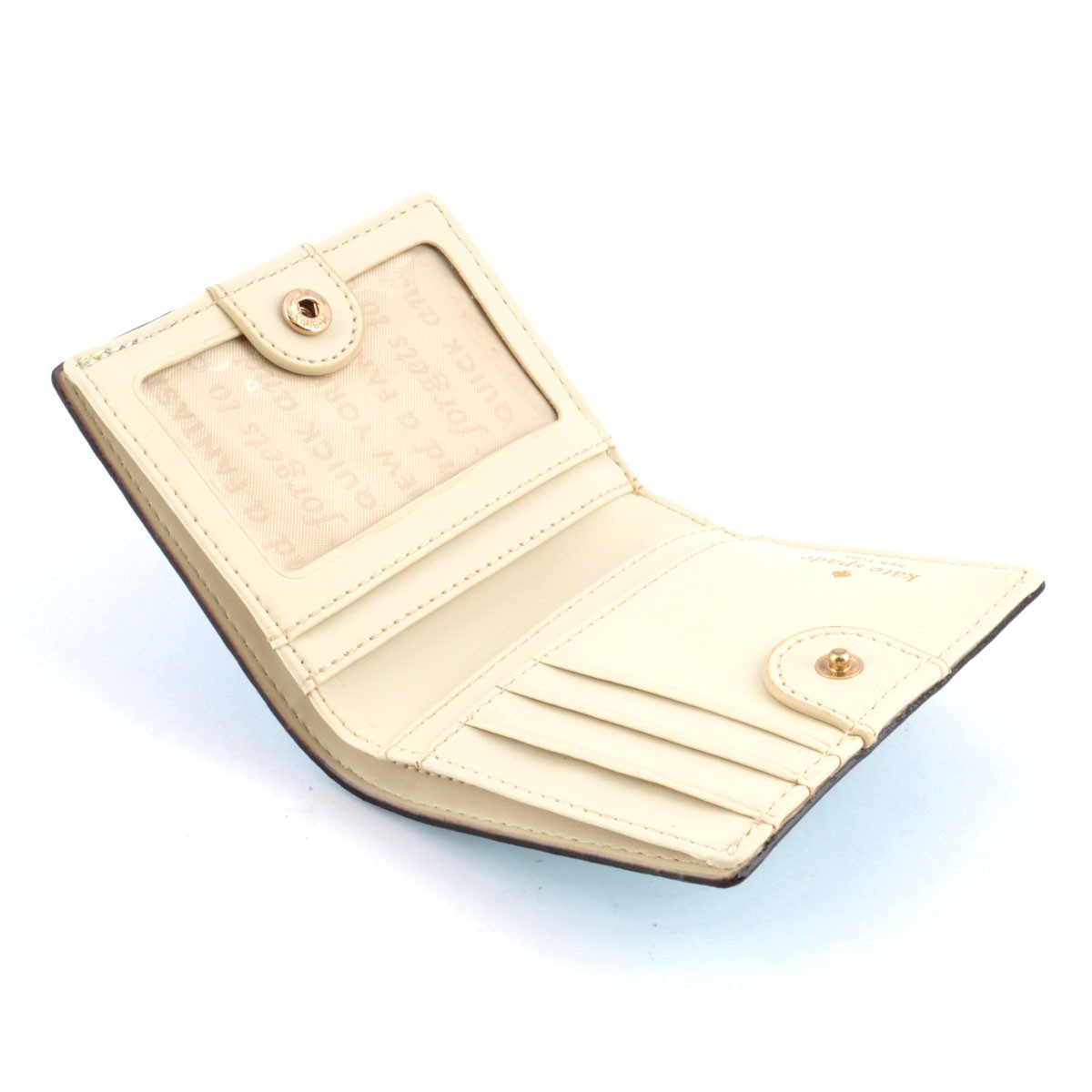 ケイトスペード Kate Spade PWRU4535 402 Glitter Bug Small Stacy 二つ折りミニ財布 札・小銭・定期・カード入れ付