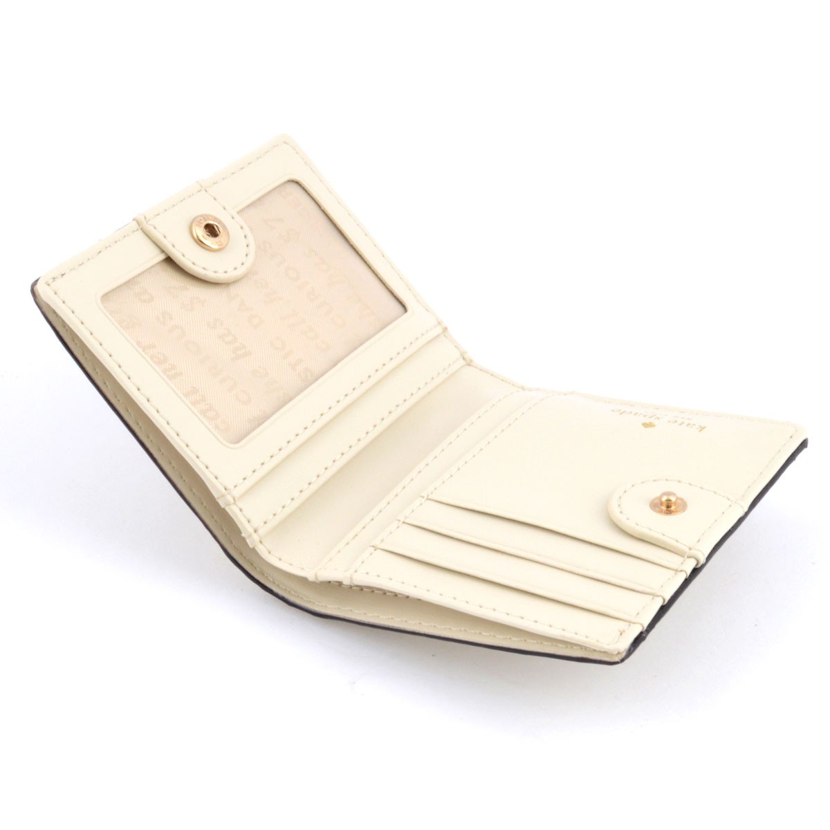 ケイトスペード Kate Spade PWRU4535 757 Glitter Bug Small Stacy 二つ折りミニ財布 札・小銭・定期・カード入れ付