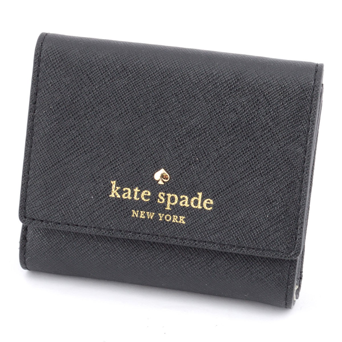 ケイトスペード Kate Spade PWRU4448 001 Black Cedar Street Tavy 二つ折り ミニ財布