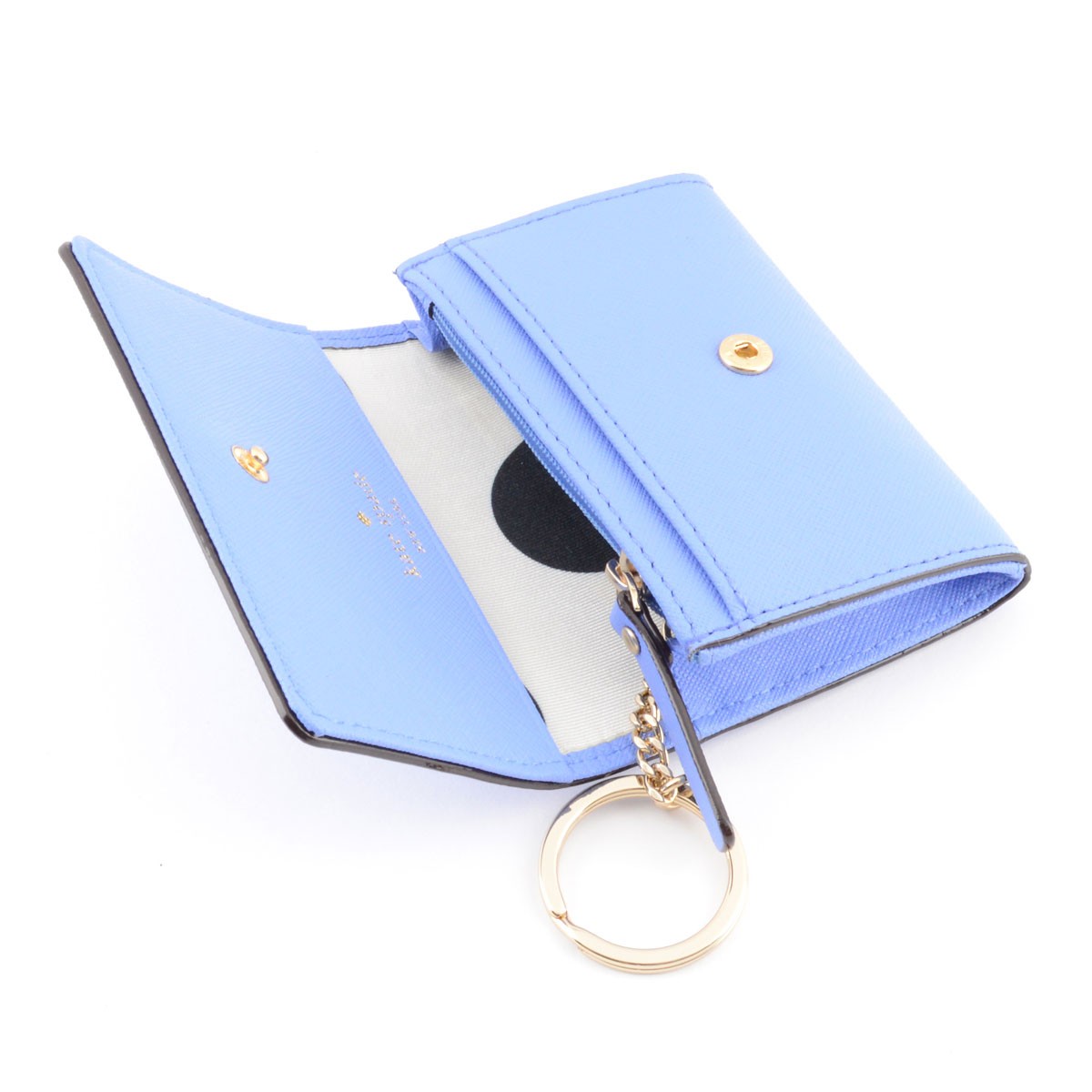 ケイトスペード Kate Spade PWRU3897 500 Delphinium Cedar Street Darla キーリング付 マルチケース 小銭・定期・カード入れ付
