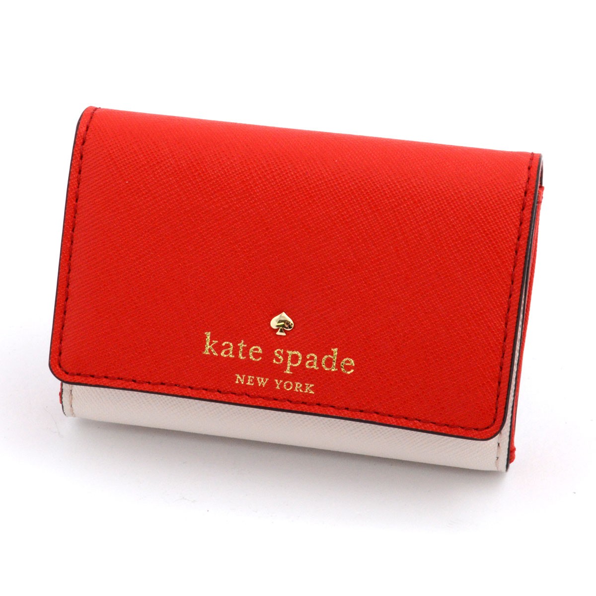 ケイトスペード Kate Spade PWRU3897 633 Cherry Liqueur/Ballerina Cedar Street Darla キーリング付 マルチケース 小銭・定期・カード入れ付