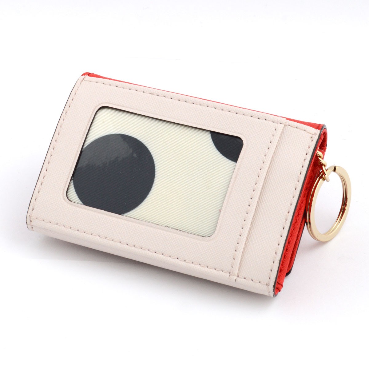 ケイトスペード Kate Spade PWRU3897 633 Cherry Liqueur/Ballerina Cedar Street Darla キーリング付 マルチケース 小銭・定期・カード入れ付