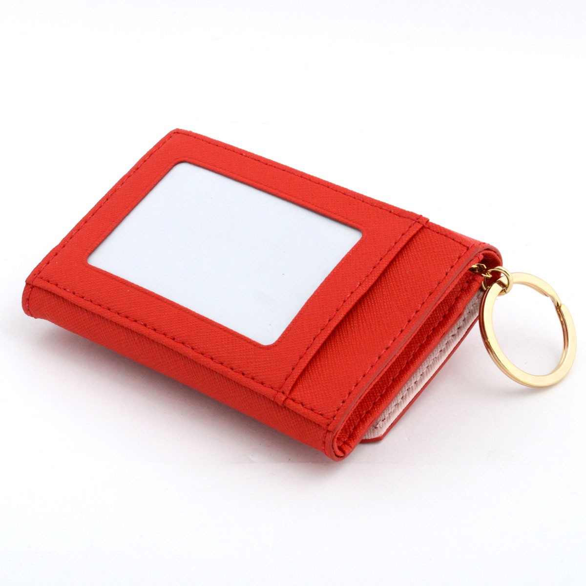 ケイトスペード Kate Spade PWRU4270 605 Cherry/Ballet Slipper Lily Avenue Darla スカラップデザイン キーリング付 マルチケース 小銭・定期・カード入れ付