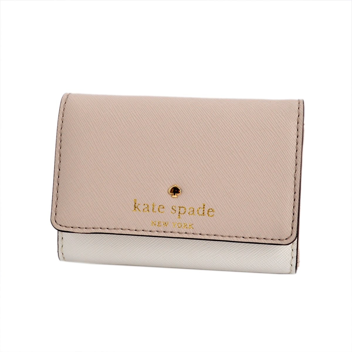 ケイトスペード Kate Spade PWRU3897 174 Crisp Linen/Cement キーリング付 マルチケース 小銭・定期・カード入れ付 Cedar Street Darla