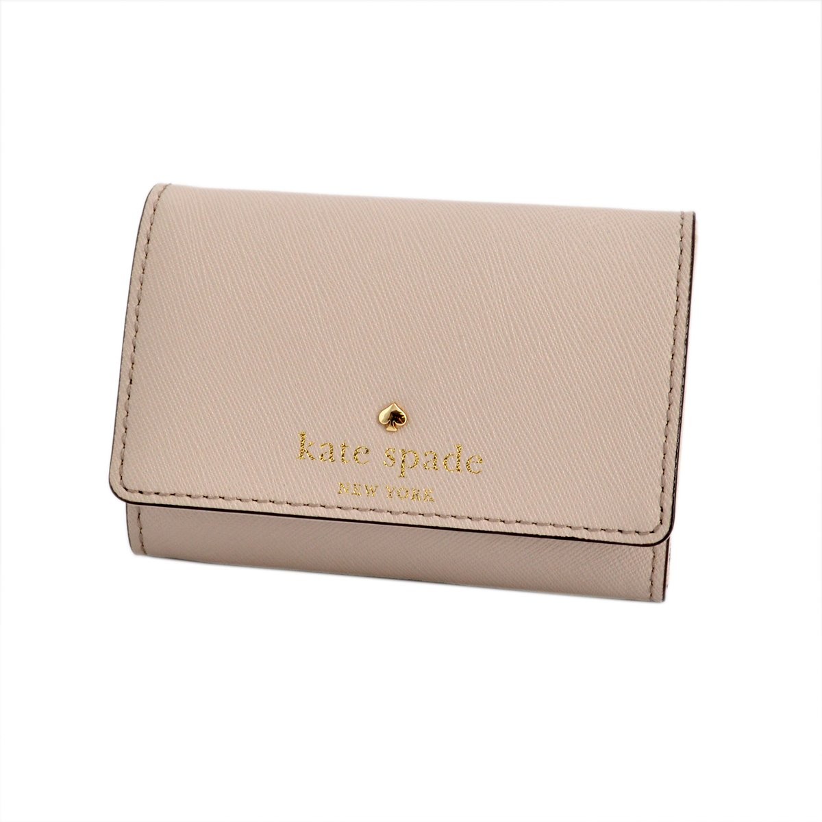 ケイトスペード Kate Spade PWRU3897 296 Crisp Linen キーリング付 マルチケース 小銭・定期・カード入れ付 Cedar Street Darla