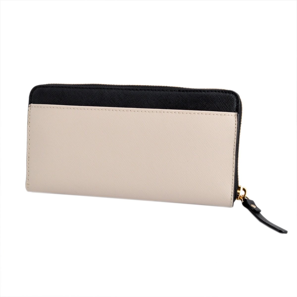 ケイトスペード Kate Spade PWRU3898 047 Black/Pebble ラウンドファスナー長財布 Cedar Street Lacey