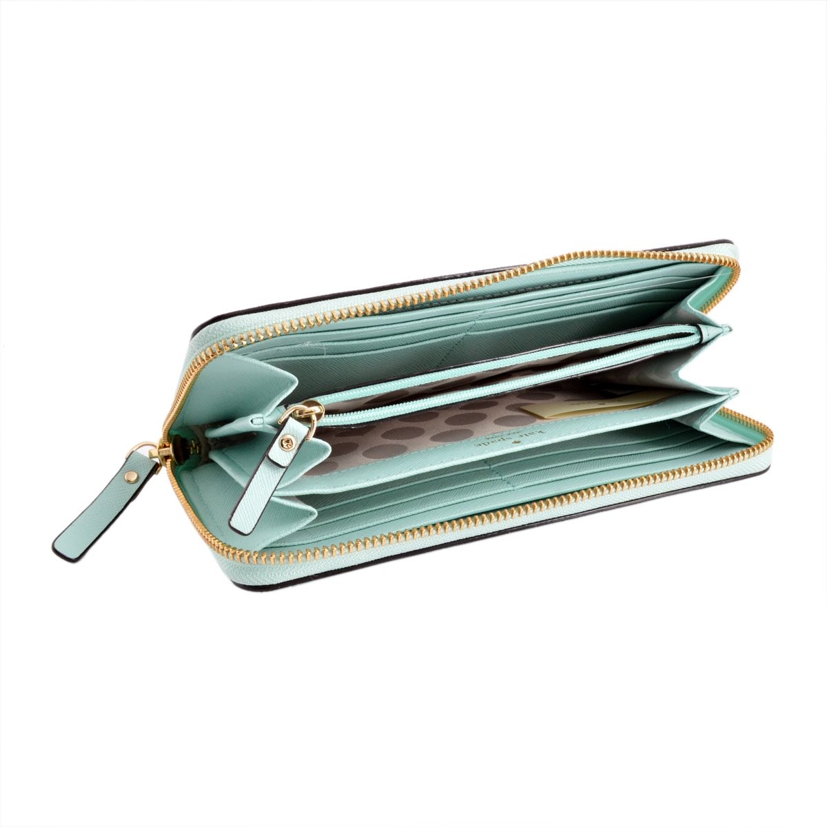 ケイトスペード Kate Spade PWRU3898 428 Grace Blue ラウンドファスナー長財布 Cedar Street Lacey