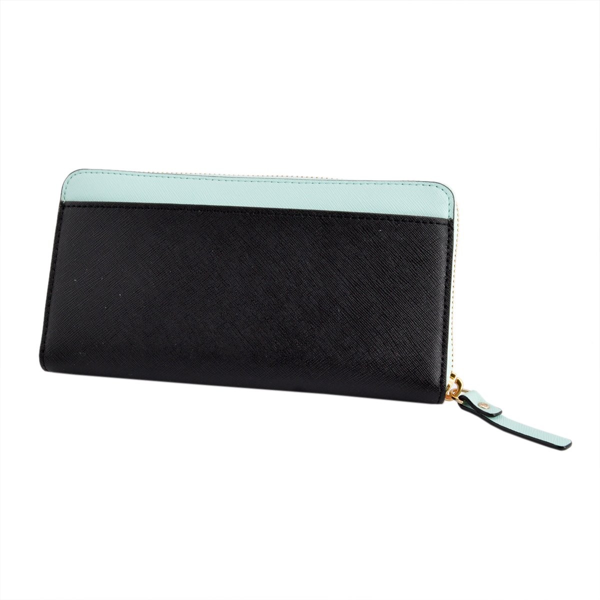 ケイトスペード Kate Spade PWRU3898 468 Grace Blue/Black ラウンドファスナー長財布 Cedar Street Lacey