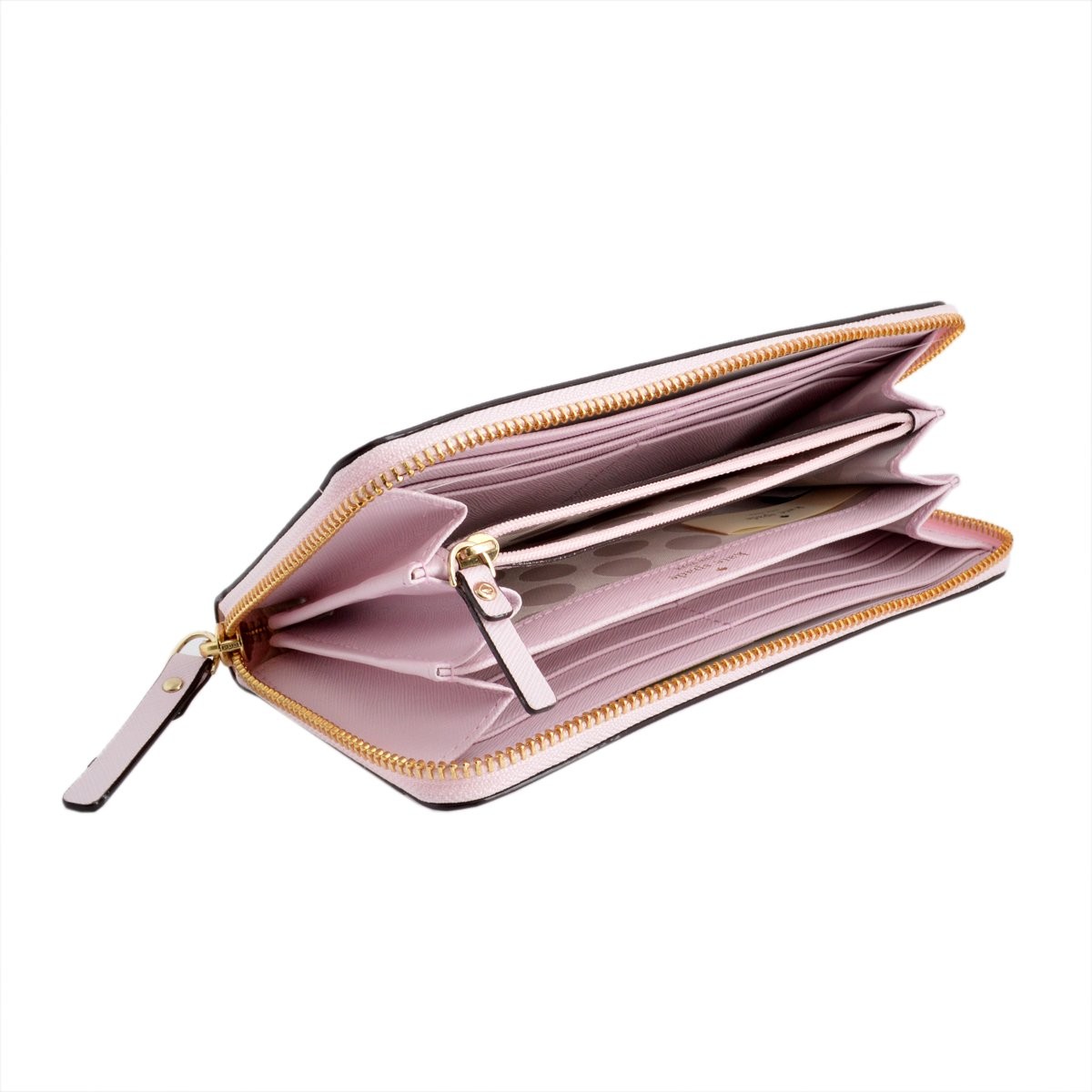 ケイトスペード Kate Spade PWRU3898 663 Pink Blush ラウンドファスナー長財布 Cedar Street Lacey