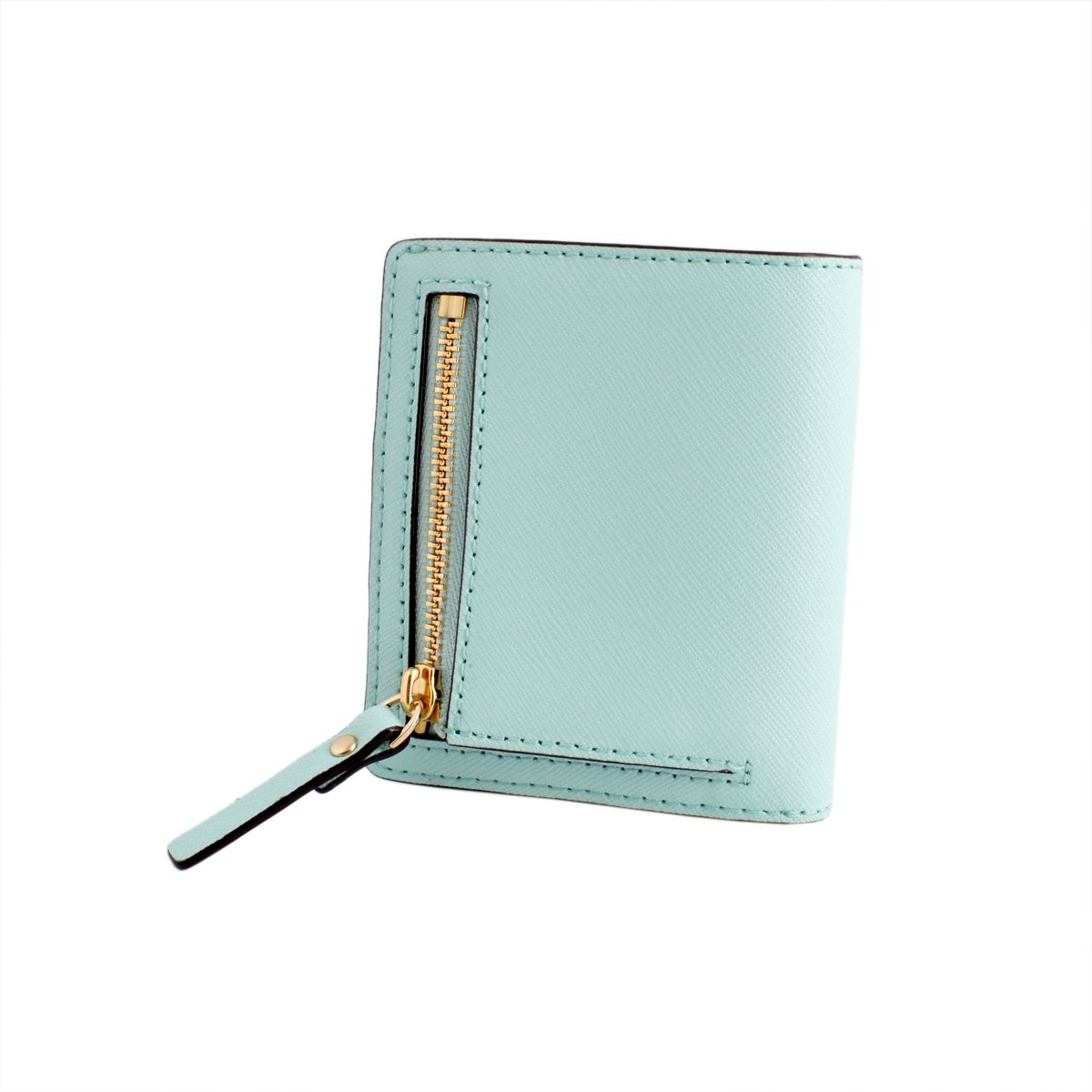 ケイトスペード Kate Spade PWRU3906 428 Grace Blue 二つ折りミニ財布 札・小銭・定期・カード入れ付 Cedar Street Small Stacy