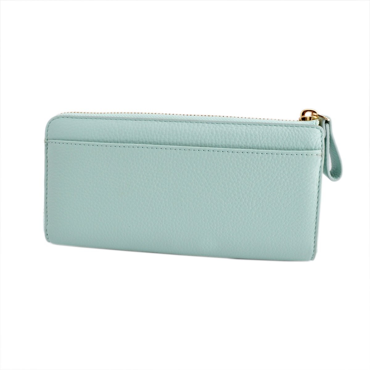 ケイトスペード Kate Spade PWRU4243 428 Grace Blue リボンモチーフ L字ファスナー長財布 Renny Drive Nisha
