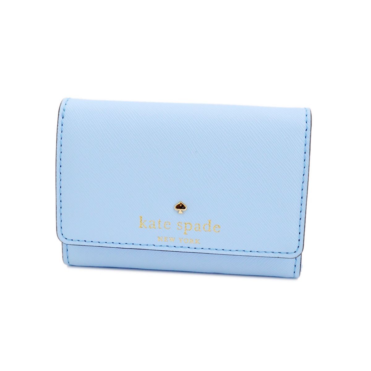 ケイトスペード Kate Spade PWRU3897 477 Sky Blue キーリング付 マルチケース 小銭・定期・カード入れ付 Cedar Street Darla