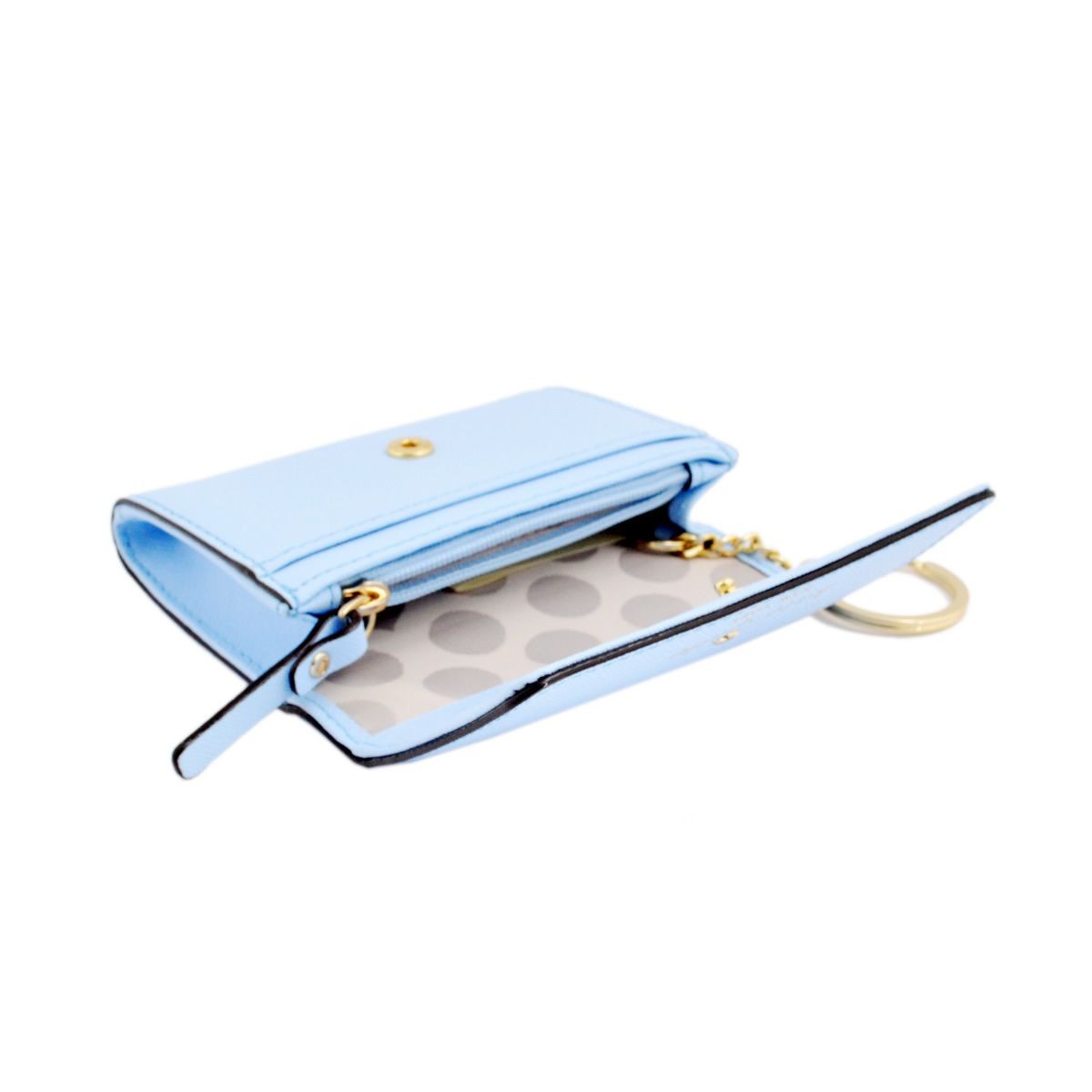 ケイトスペード Kate Spade PWRU3897 477 Sky Blue キーリング付 マルチケース 小銭・定期・カード入れ付 Cedar Street Darla