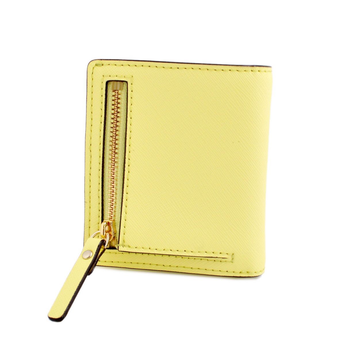 ケイトスペード Kate Spade PWRU3906 777 Lemonade 二つ折りミニ財布 札・小銭・定期・カード入れ付 Cedar Street Small Stacy
