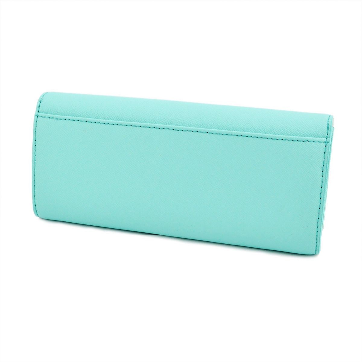 ケイトスペード Kate Spade PWRU4772 388 Soft Aqua/Mint Splash スカラップデザイン 内外バイカラー 二つ折り長財布 Cape Drive Cindy