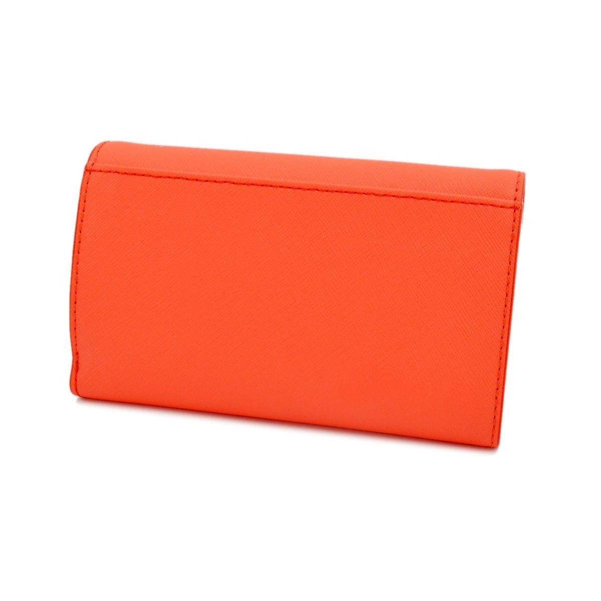 ケイトスペード Kate Spade PWRU4775 892 Bright Papaya/Pink Blush スカラップデザイン 内外バイカラー 定期・カード入れ付 三つ折り財布 Cape Drive Kieran