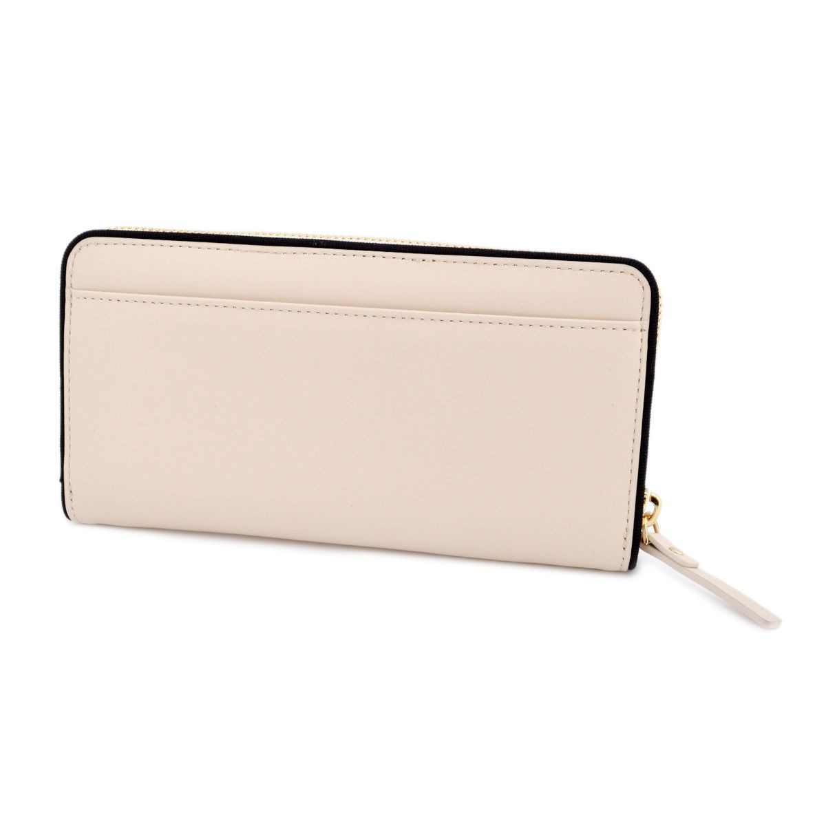ケイトスペード Kate Spade PWRU4873 193 Pumice グログランリボン ラウンドファスナー長財布 Kingsley Avenue Lacey