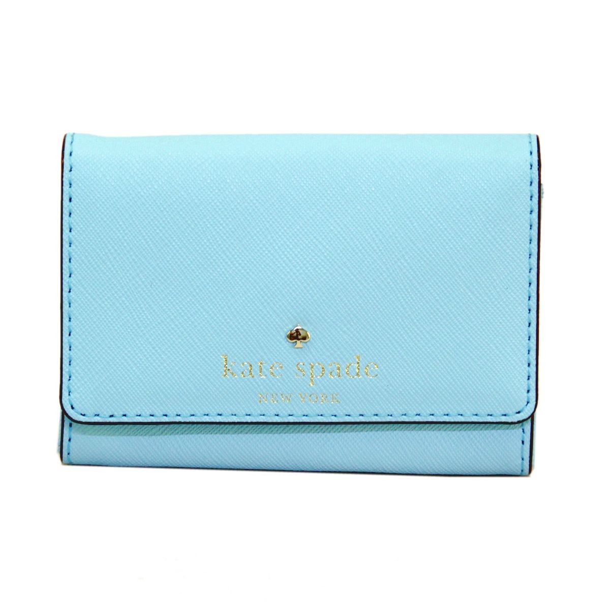 ケイトスペード Kate Spade PWRU3897 439 Atoll Blue キーリング付 マルチケース 小銭・定期・カード入れ付 Cedar Street Darla