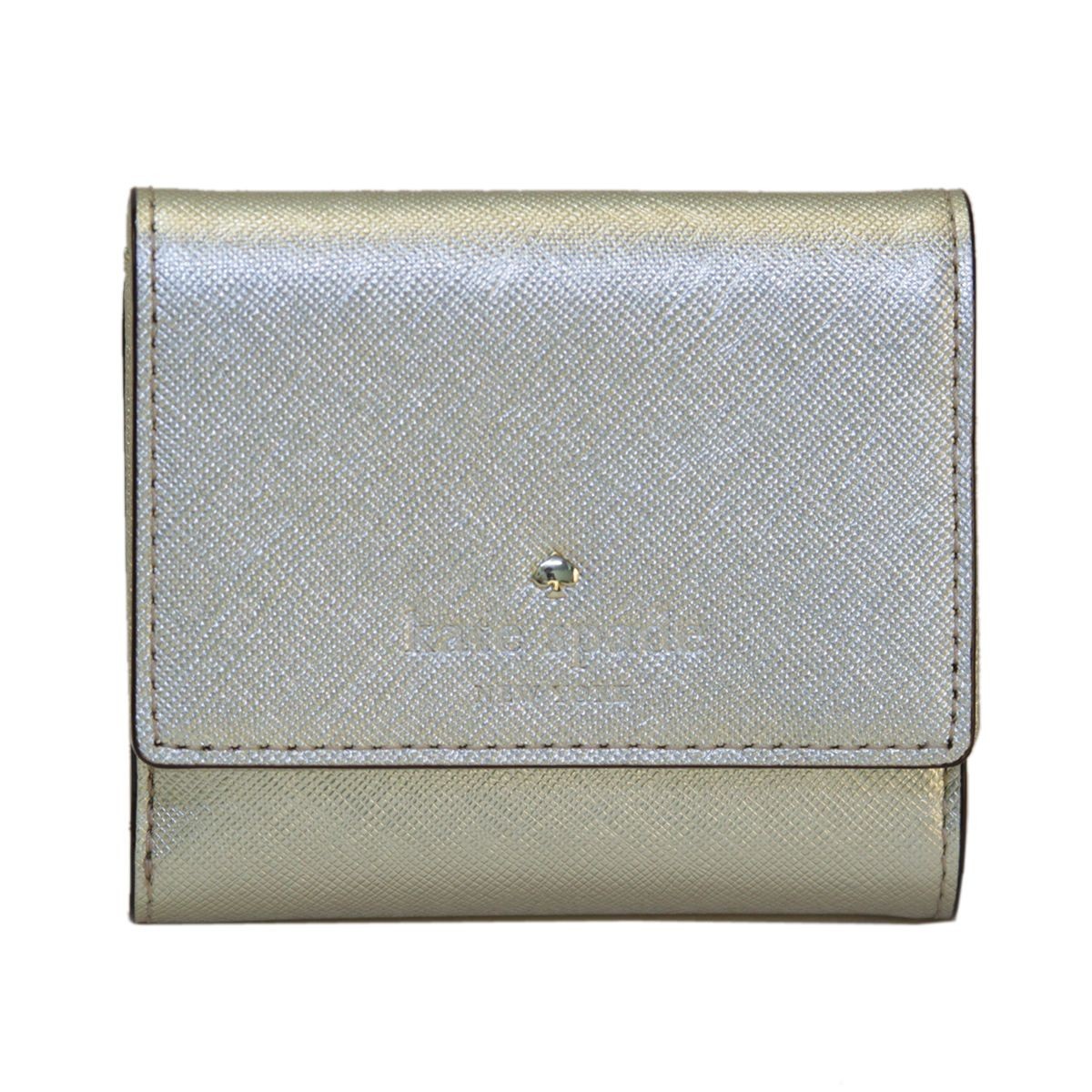 ケイトスペード Kate Spade PWRU4449 771 Gold 二つ折り ミニ財布 Cedar Street Tavy