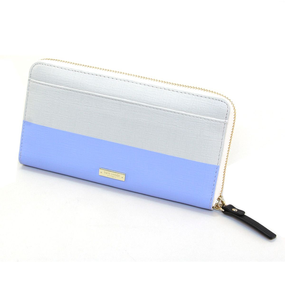 ケイトスペード Kate Spade PWRU5147 098 Black Multi 猫 ネコプリント ビジューアイ ラウンドファスナー長財布 Jazz Things Up Jazz Cats Lacey