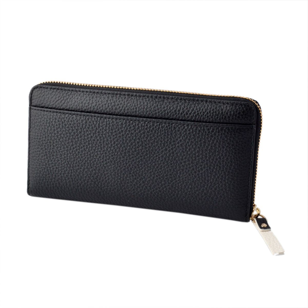 ケイトスペード Kate Spade PWRU4854 067 リボンモチーフ 内外バイカラー ラウンドファスナー長財布 EDEN LANE lacey