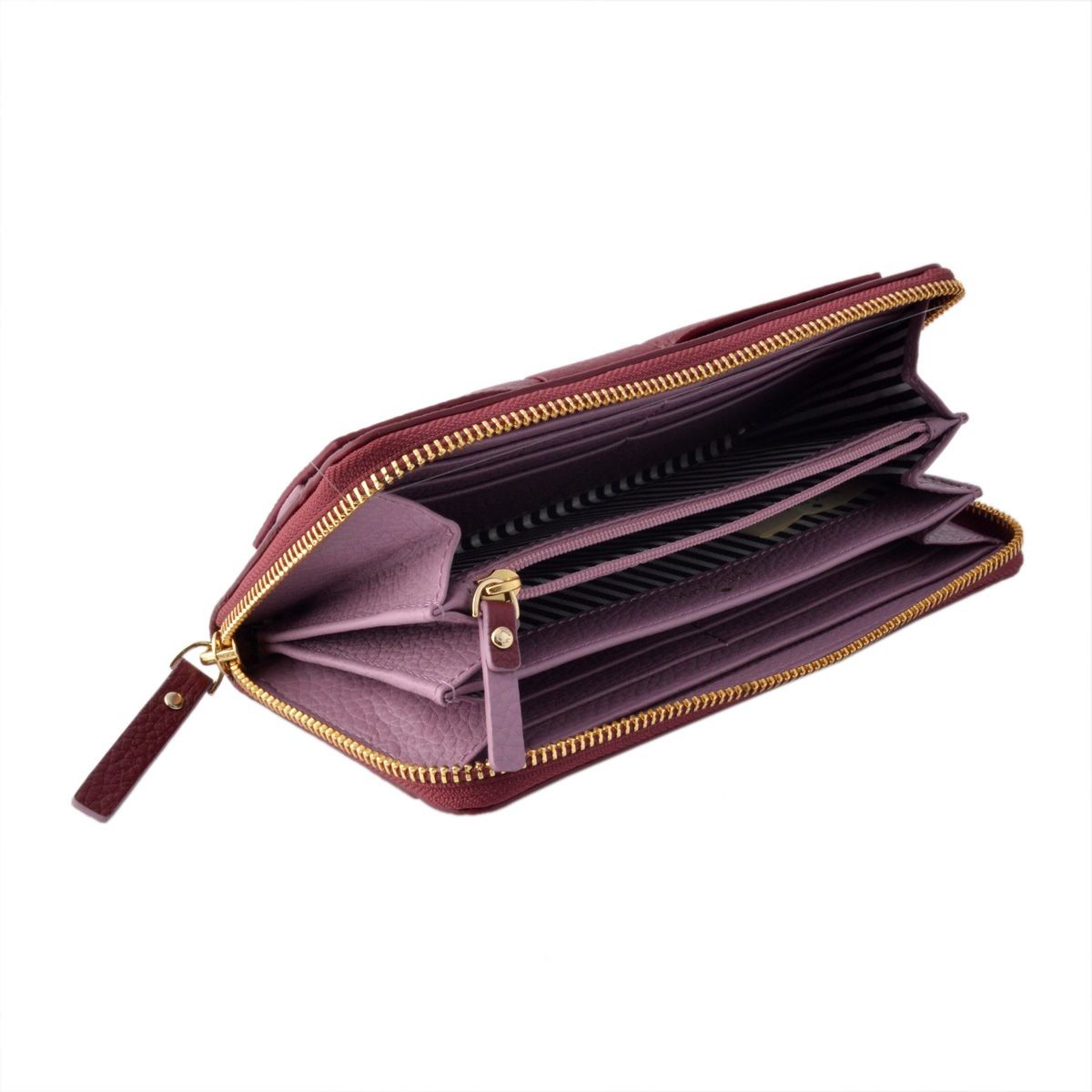 ケイトスペード Kate Spade PWRU4854 649 リボンモチーフ 内外バイカラー ラウンドファスナー長財布 EDEN LANE lacey