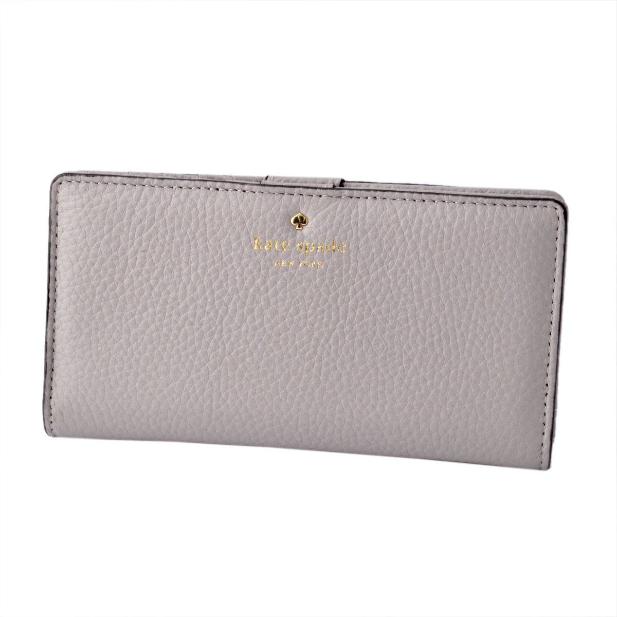 ケイトスペード Kate Spade PWRU4939 283 背面ファスナー小銭入れ＆定期入れ付 二つ折り長財布 COBBLE HILL stacy