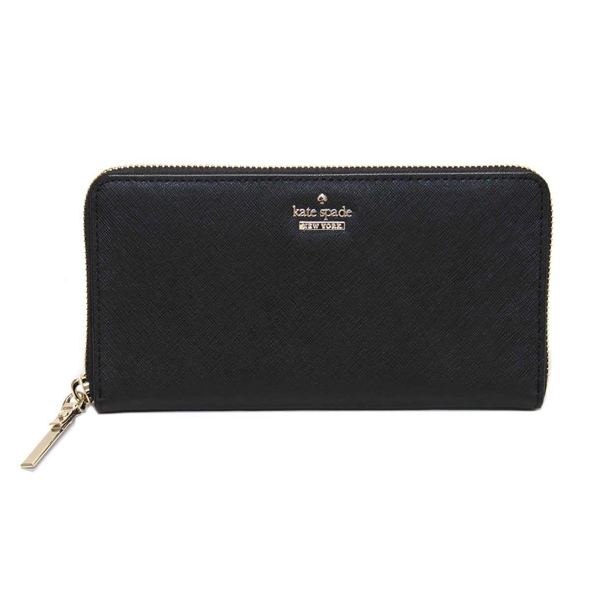 ケイトスペード Kate Spade PWRU5073 001 ラウンドファスナー長財布 ロングウォレット CAMERON STREET lacey