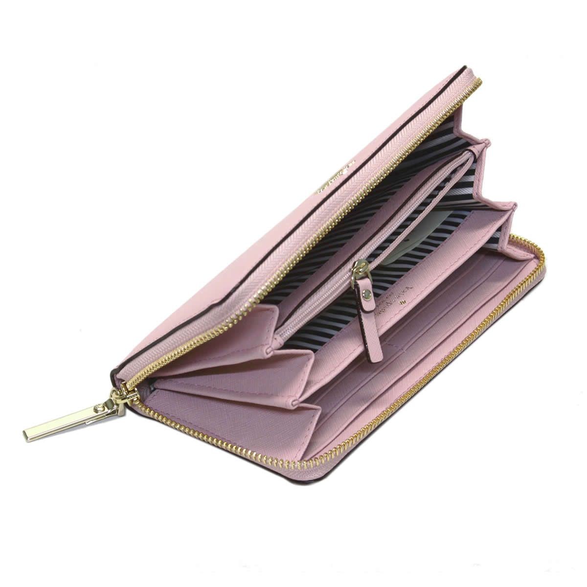 ケイトスペード Kate Spade PWRU5073 964 ラウンドファスナー長財布 ロングウォレット CAMERON STREET lacey