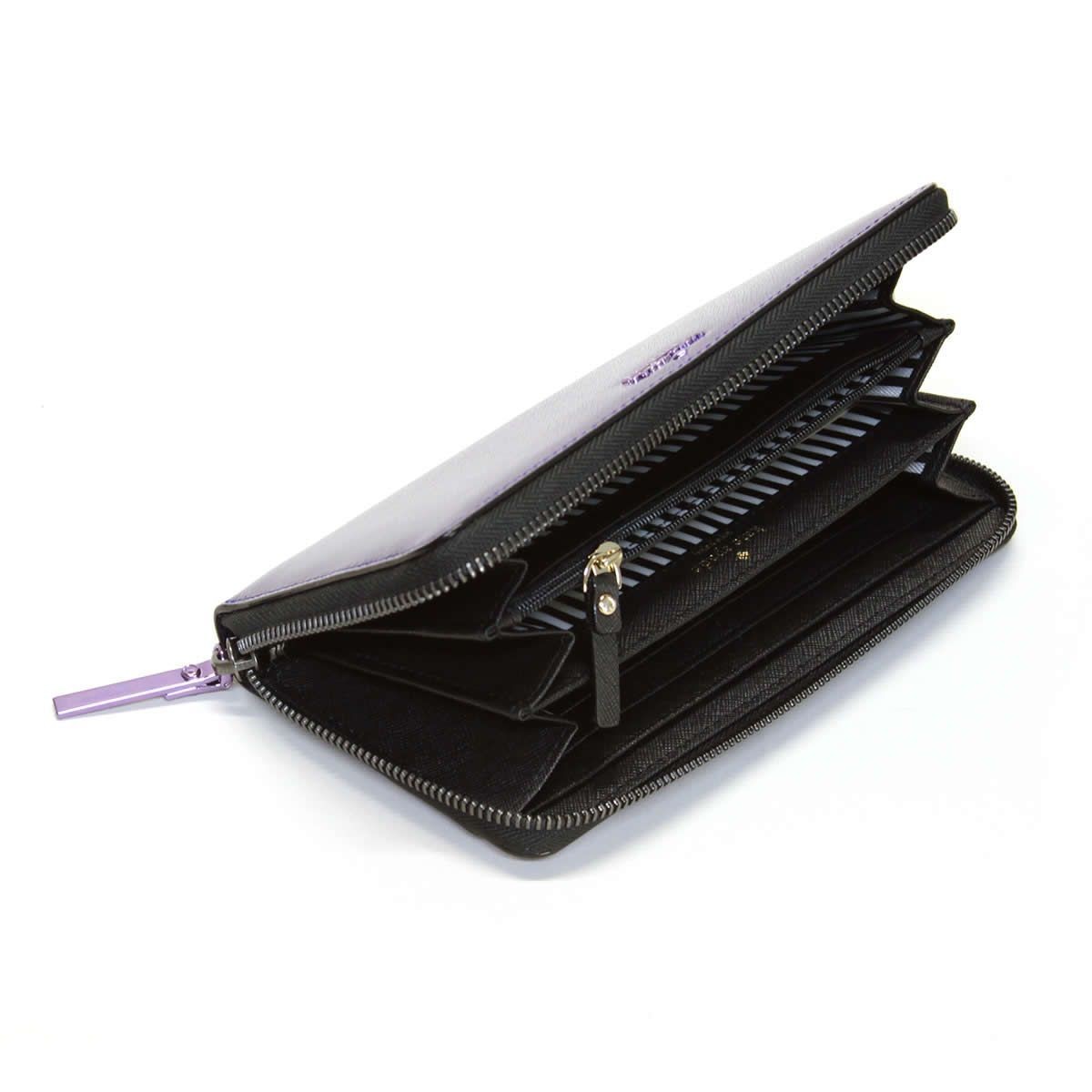 ケイトスペード Kate Spade PWRU5249 517 メタリック ラウンドファスナー長財布 ロングウォレット CAMERON STREET metallic lacey