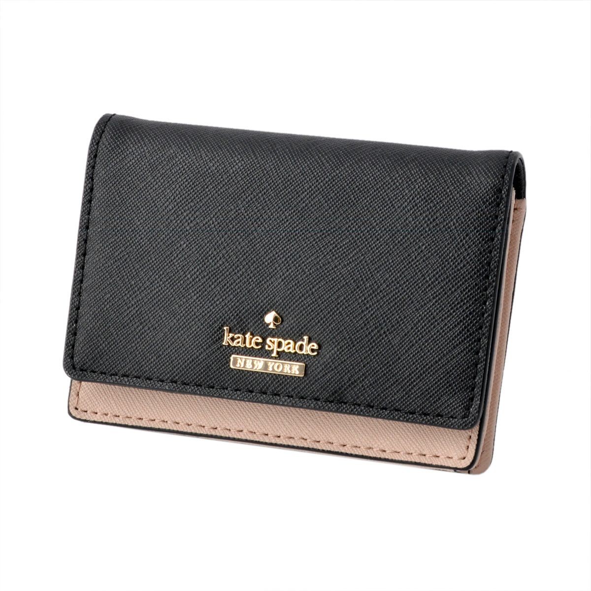 ケイトスペード Kate Spade PWRU5096 234 バイカラー キーリング付 マルチケース 小銭・定期・カード入れ CAMERON STREET beca