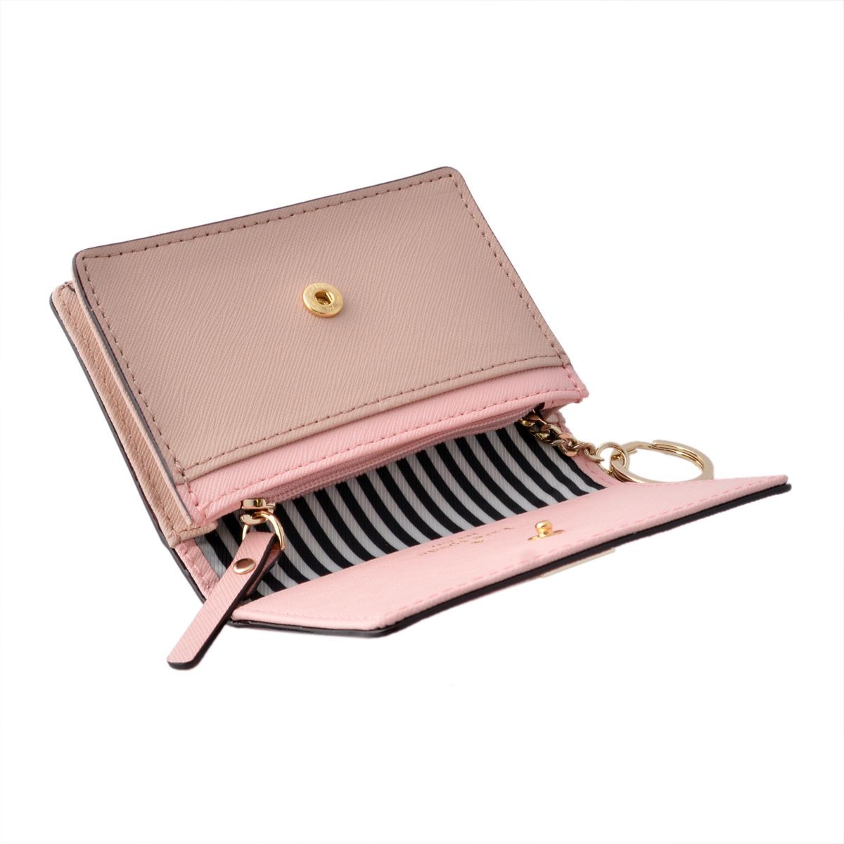 ケイトスペード Kate Spade PWRU5096 910 バイカラー キーリング付 マルチケース 小銭・定期・カード入れ CAMERON STREET beca