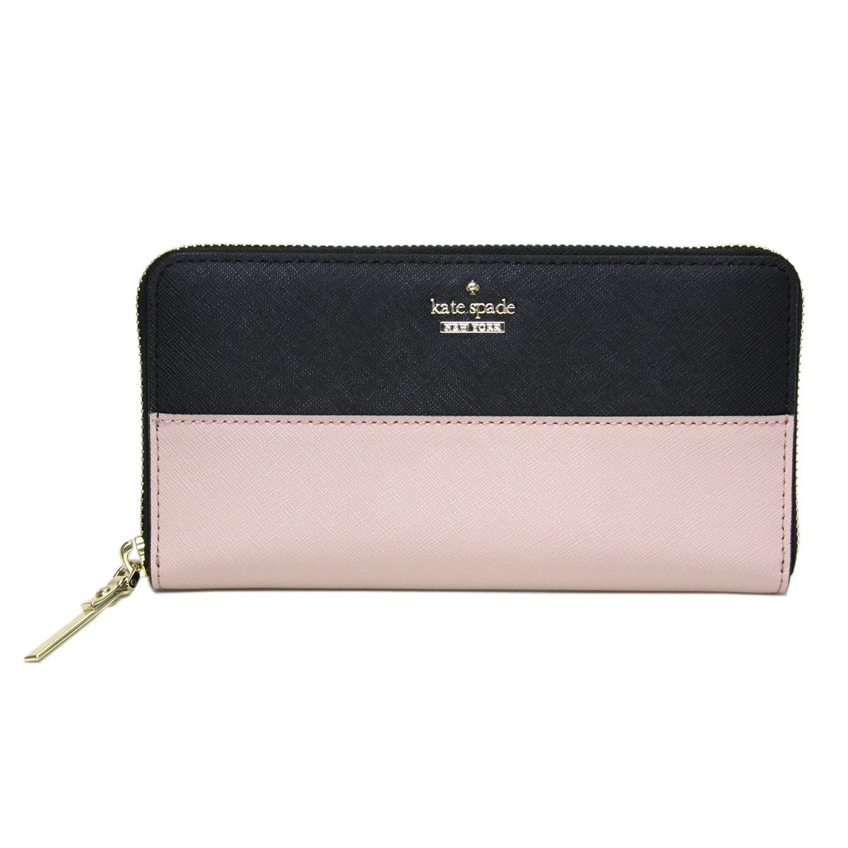 ケイトスペード Kate Spade PWRU5073 234 バイカラー ラウンドファスナー長財布 ロングウォレット CAMERON STREET lacey