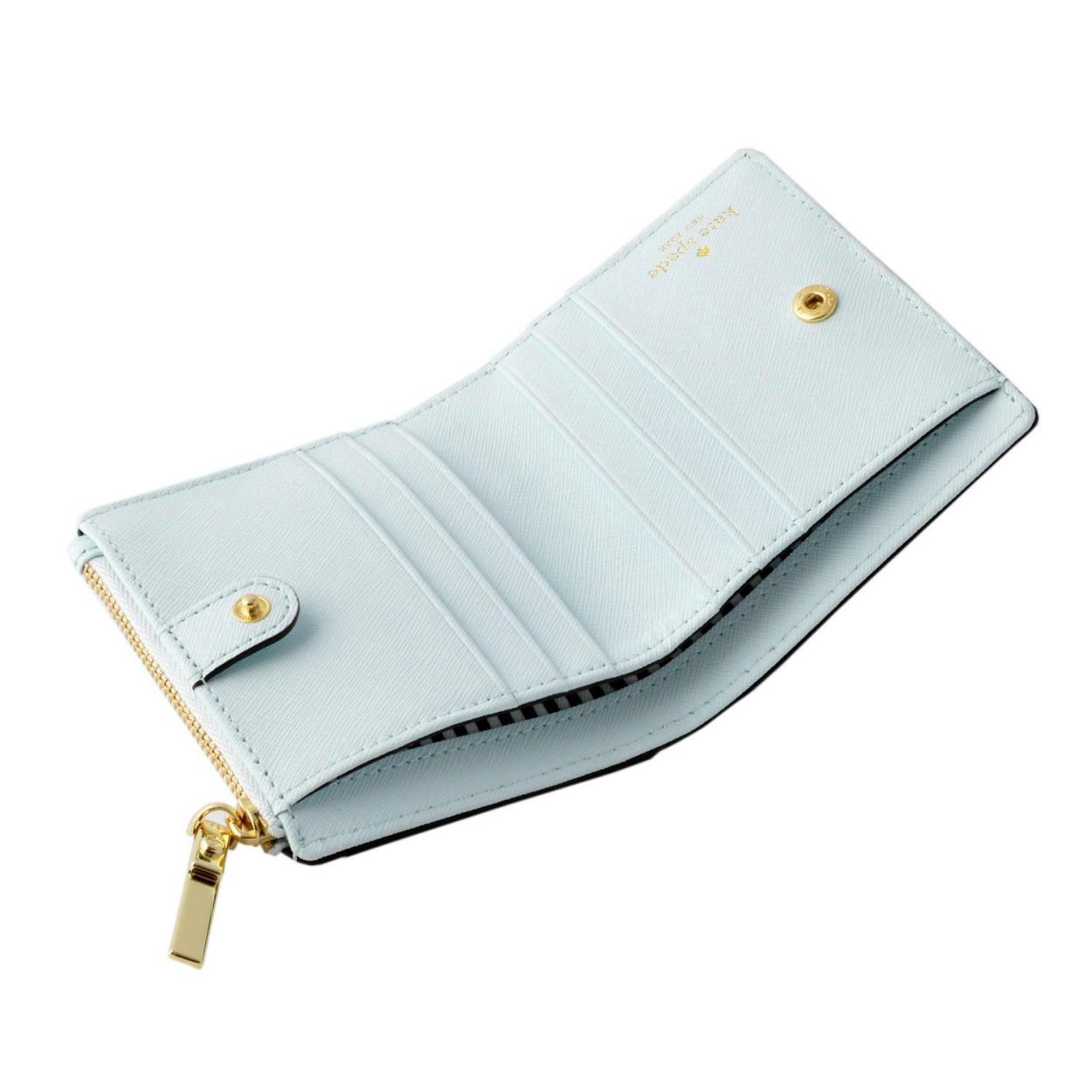 ケイトスペード Kate Spade PWRU5451 463 パスケース付 二つ折り ミニ財布 CAMERON STREET adalyn