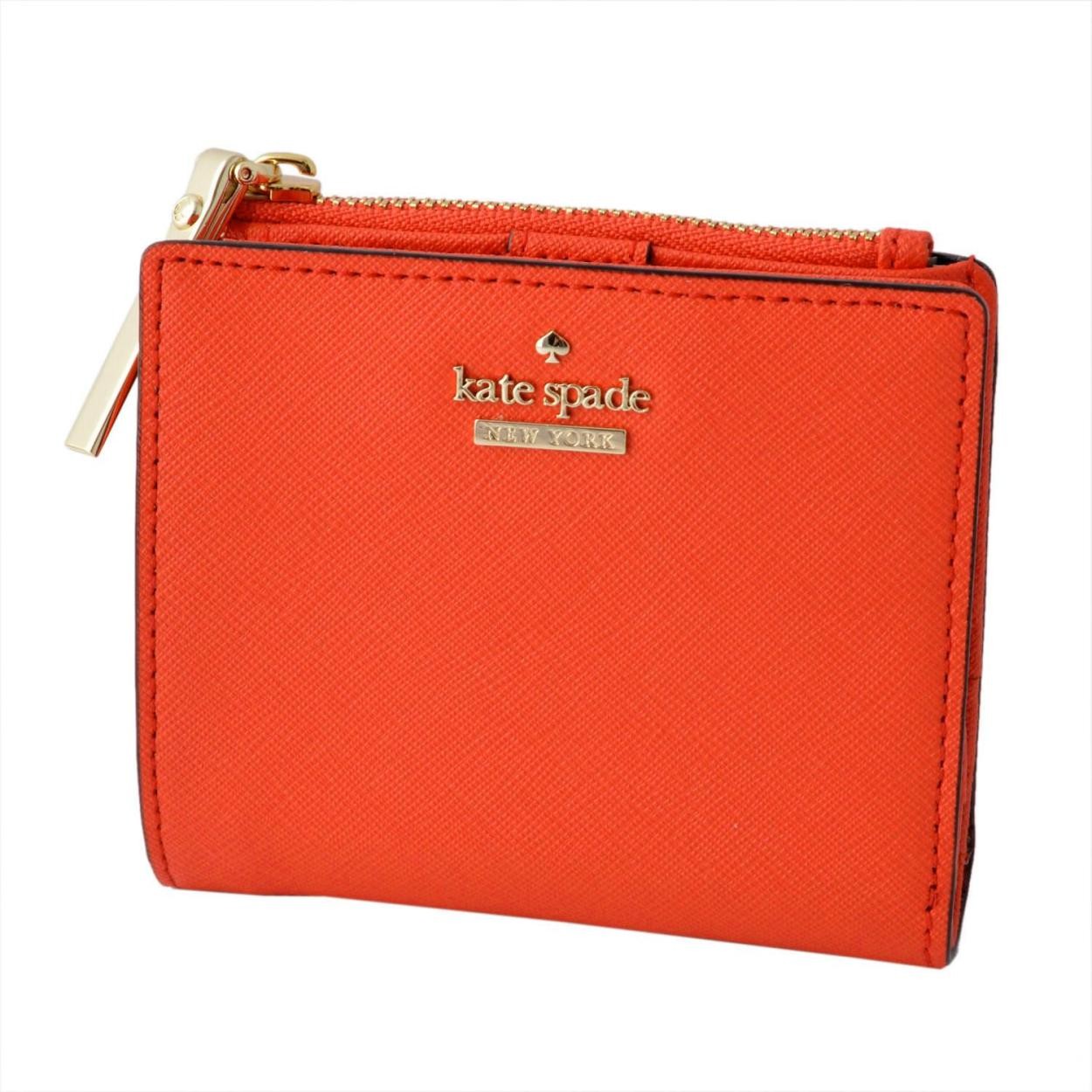 ケイトスペード Kate Spade PWRU5451 624 パスケース付 二つ折り ミニ財布 CAMERON STREET adalyn